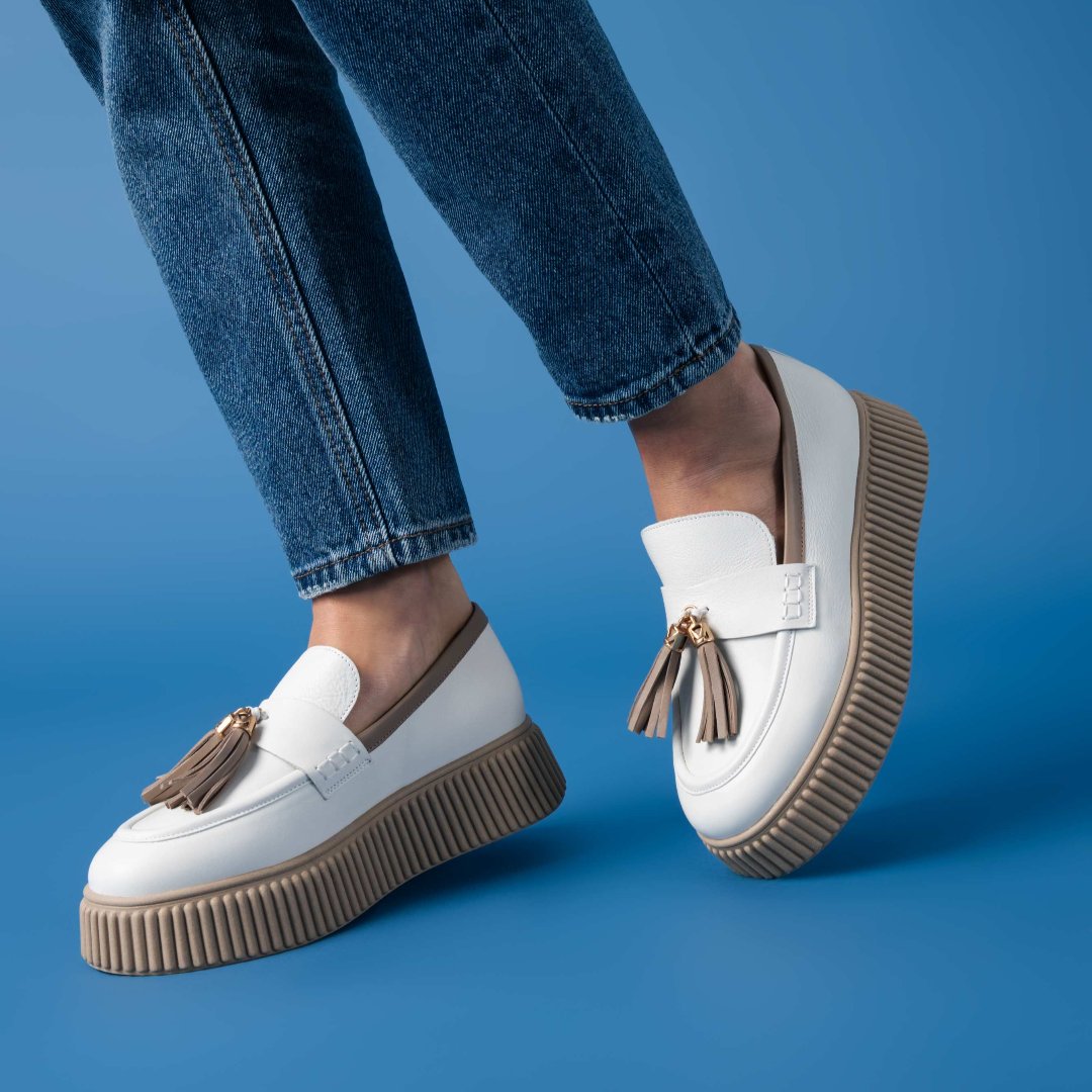 Mocassino Sally Off white