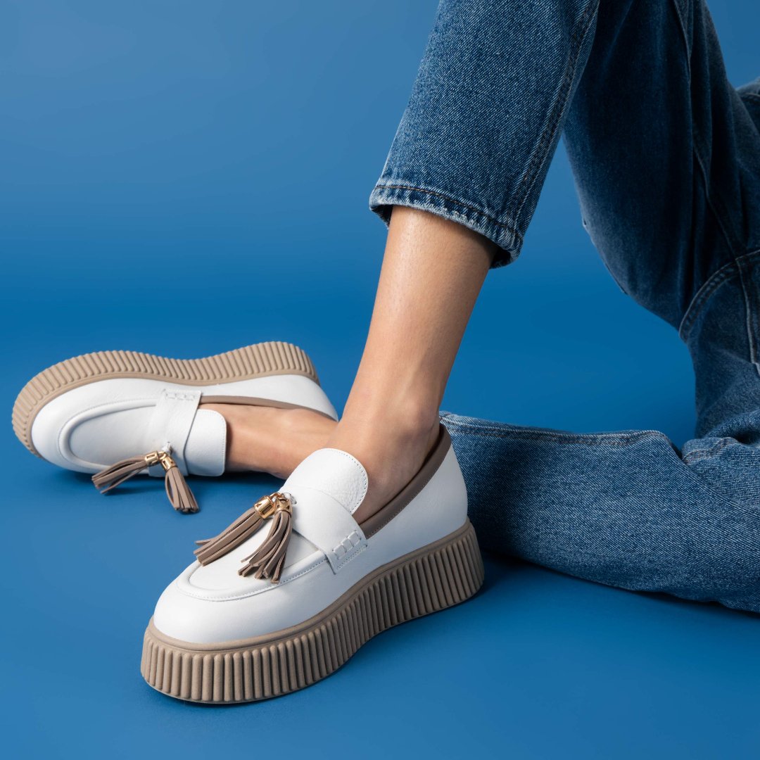 Mocassino Sally Off white