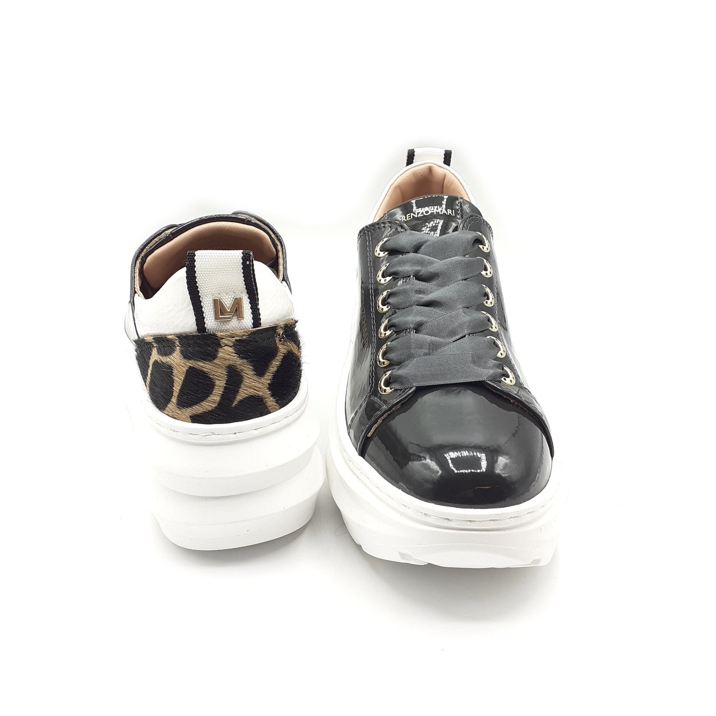 Sneakers Bianca Mility/Giraffina